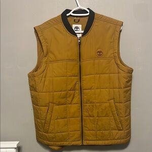 Timberland Men's Brown Quilted Vest